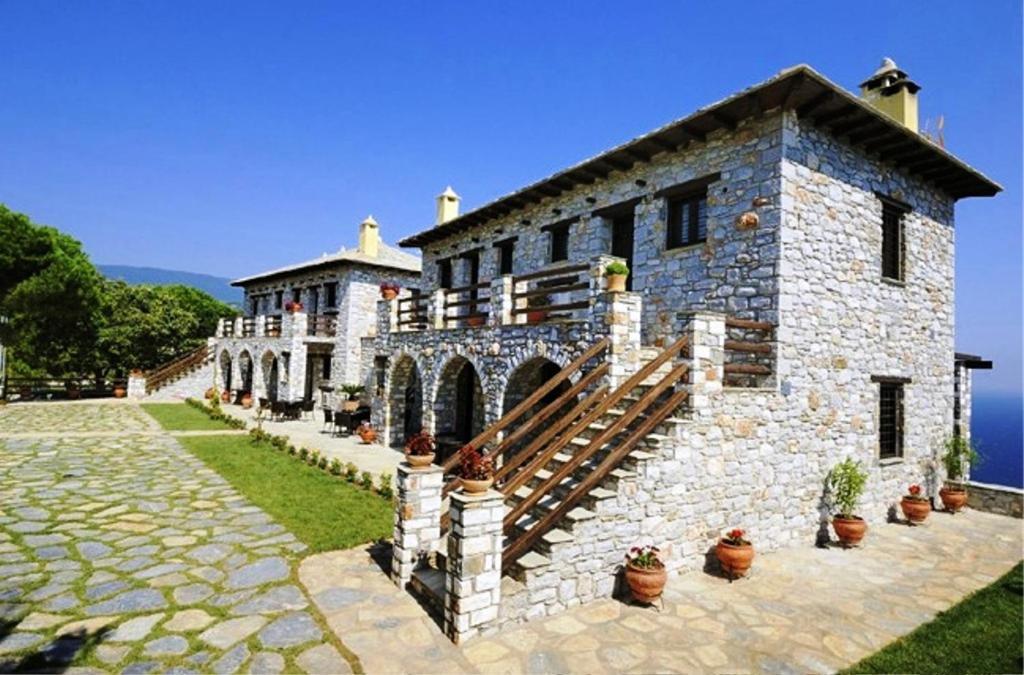 Prasino - Galazio Aparthotel Mourésion Екстериор снимка