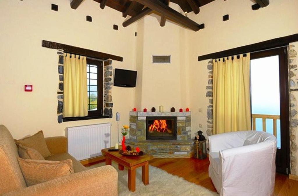 Prasino - Galazio Aparthotel Mourésion Стая снимка