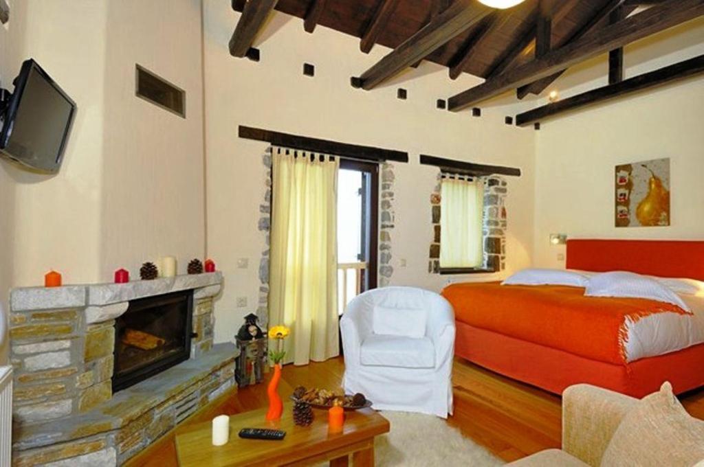 Prasino - Galazio Aparthotel Mourésion Стая снимка